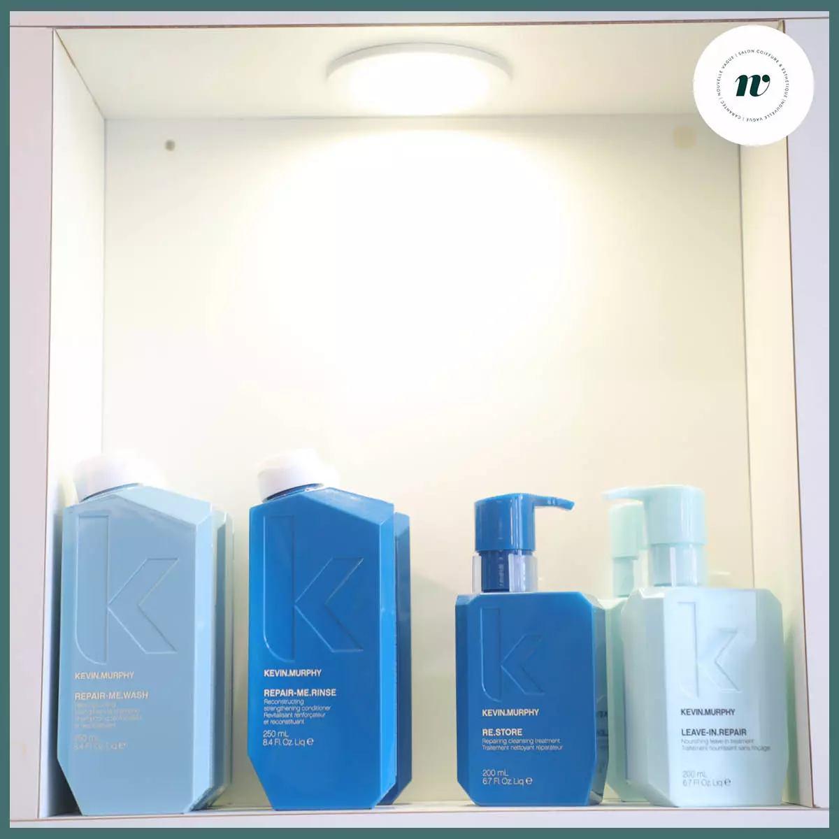Les shampoings et soins coiffants de la marque Kevin Murphy